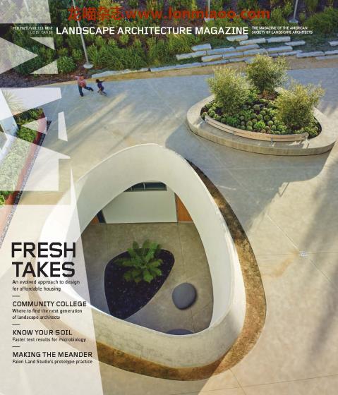 [美国版]Landscape Architecture 景观建筑杂志 2021年2月刊